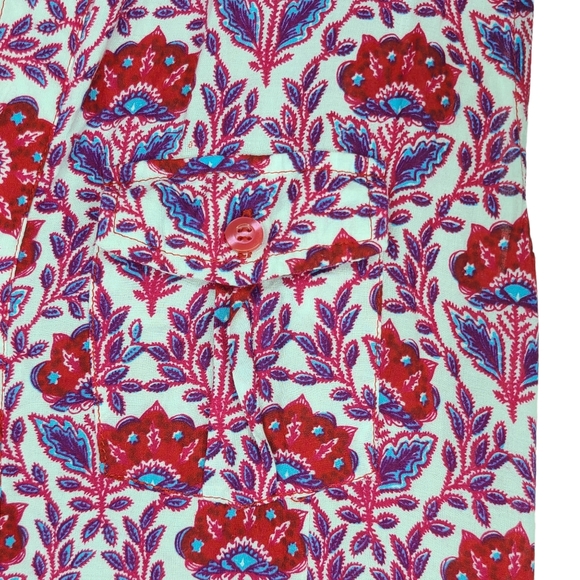 Feather & Find Floral Sleeveless Maxi Dress Small - Picture 4 of 10